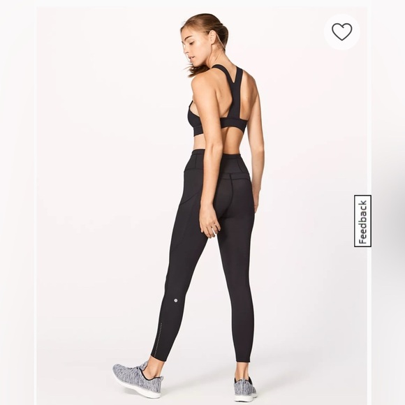 Lululemon Fast and Free Reflective High-Rise Tight size 4 - Picture 2 of 16